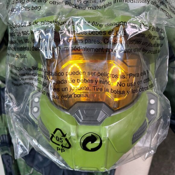 Disguise Boys' HALO Infinite Master Chief Jumpsuit Halloween Costume - Picture 8 of 10